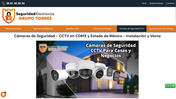 Instalación y Venta de Cámaras de Seguridad en CDMX y Estado de México