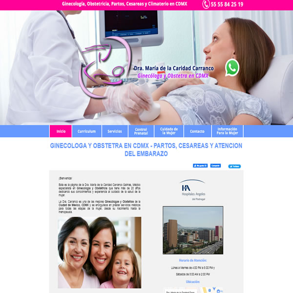 Obstetra y Ginecóloga en CDMX