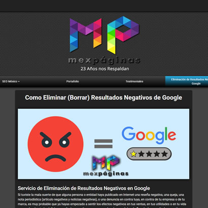 Como Quitar Resultados Negativos de Google