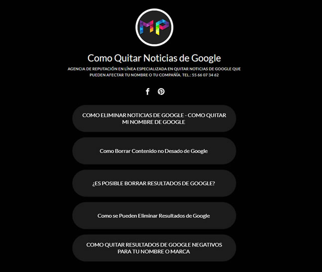 Como eliminar noticias de Google